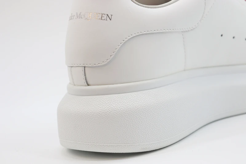 ALEXANDER MCQUEEN SHOW LEATHER PLATFORM TRAINERS SNEAKERS-RAINBOW REPLICA - Image 9