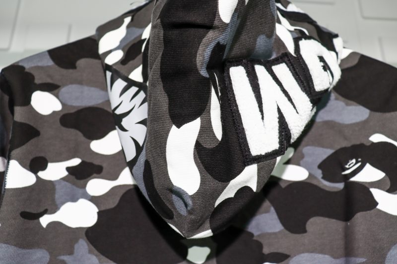 A BATHING APE BAPE SHARK 1ST CAMO HOODIE REPLICA - Image 6