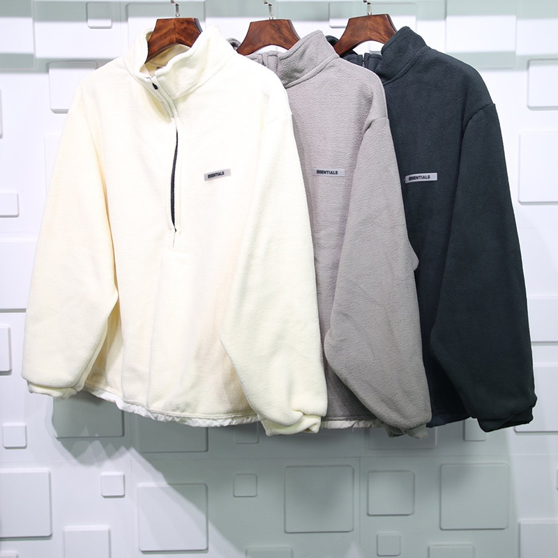 FEAR OF GOD ESSENTIALS POLAR FLEECE HALF-ZIP SWEATER REPLICA - Image 40