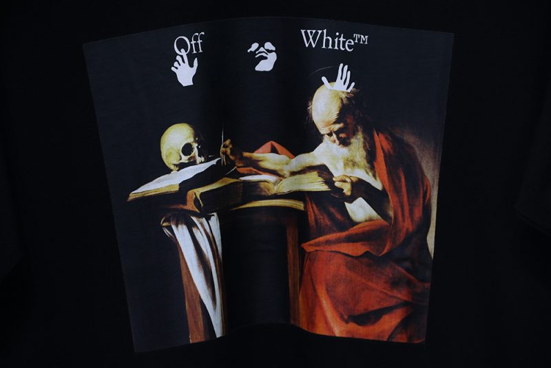 OFF-WHITE C/O VIRGIL ABLOH COTTON-JERSEY T-SHIRT REPLICA - Image 3