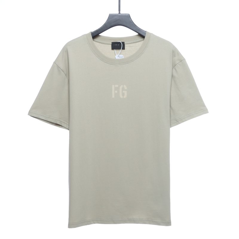 FEAR OF GOD FG LOGO T-SHIRT REPLICA - Image 2
