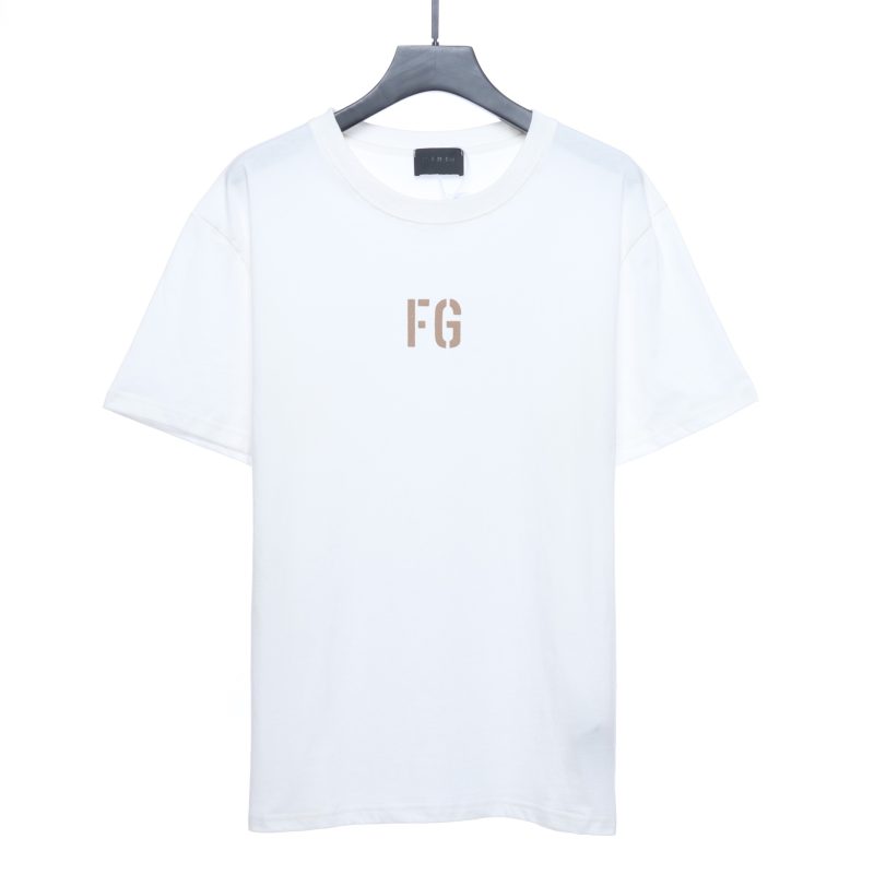 FEAR OF GOD FG LOGO T-SHIRT REPLICA - Image 4