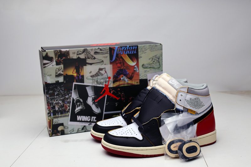 shoe box and the sneaker