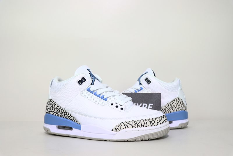 Jordan 3 Quality UNC (2020) - Image 2