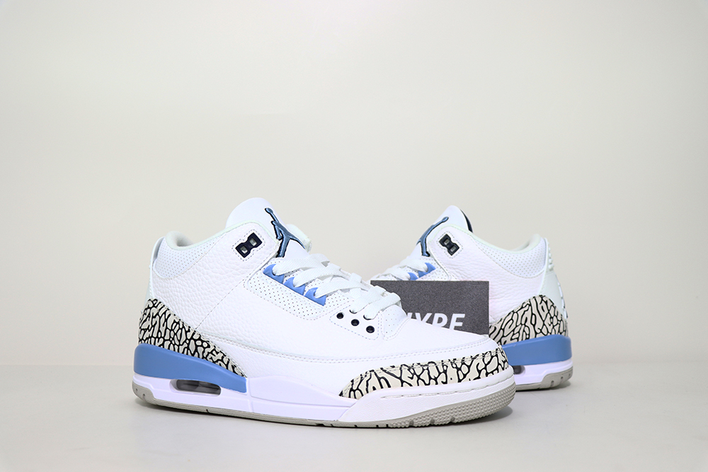 Jordan 3 Quality UNC (2020) - Image 2