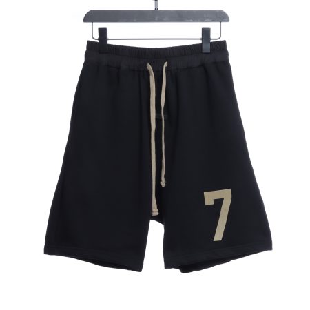 Flock print shorts