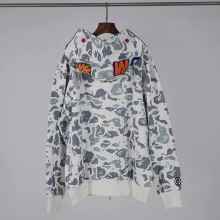 Bape Blue Splash Hoodies