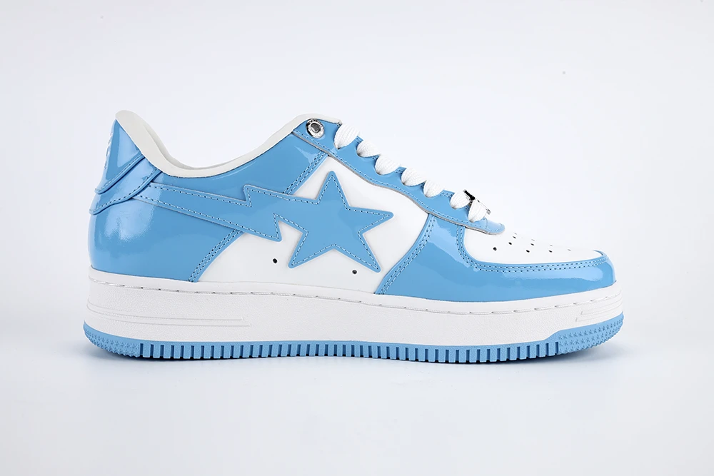 Bapesta Blue White Quality Reps - Image 4