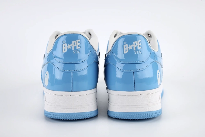 Bapesta Blue White Quality Reps - Image 3
