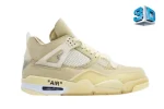 Jordan 4 Retro Off-White Sail