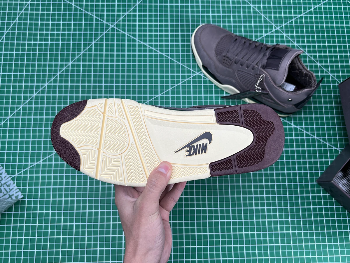 White and brown sole