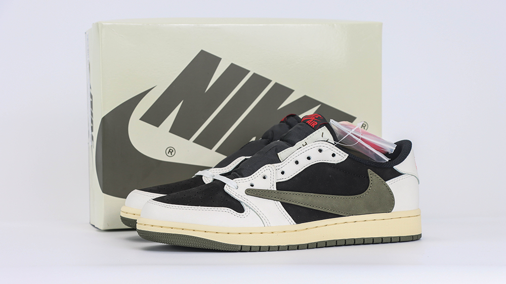 Travis Scott Air Jordan 1 Low OG “Olive” - Image 8