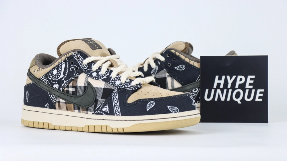 Replica Travis Scott Dunks Bandana Low - Image 2