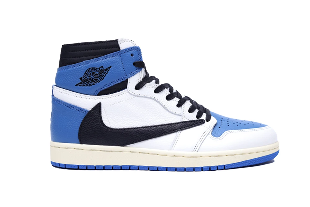 Travis Scott Fragment Design Jordan 1 High
