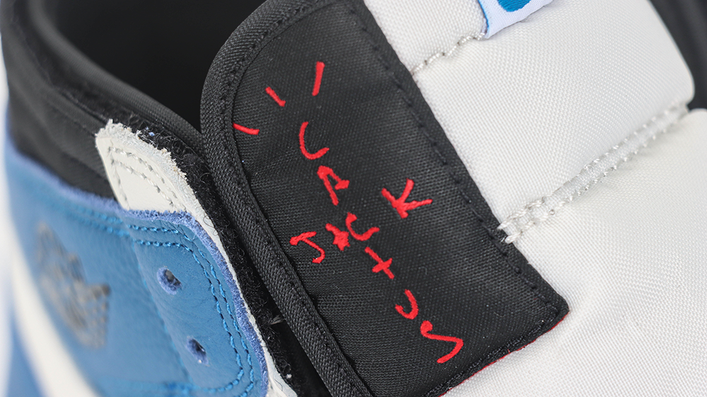 Velcro on tongue