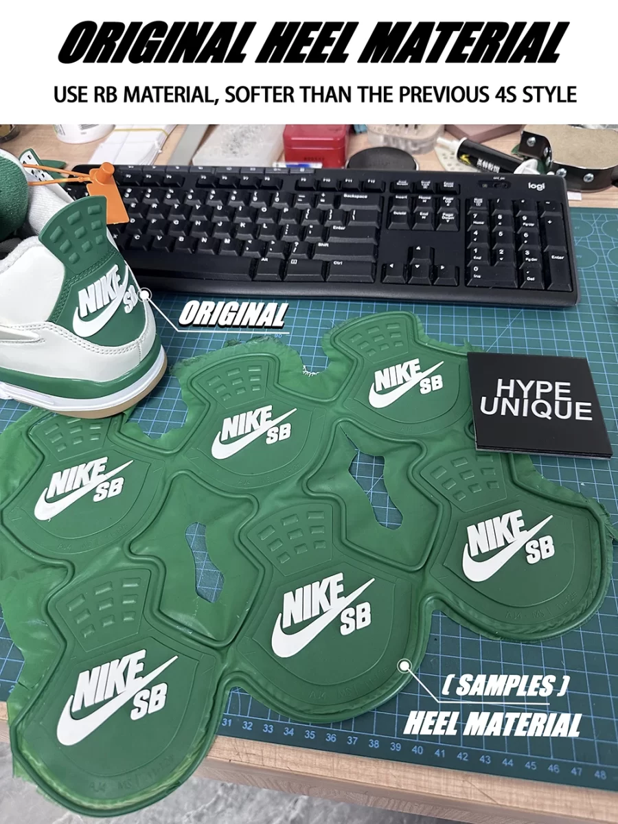 Jordan 4 Retro SB Pine Green Replica - Image 5