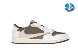Travis Scott Air Jordan 1 Low White Brown Reverse Mocha