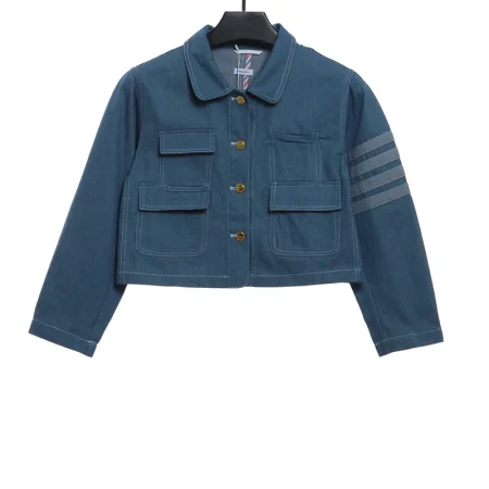 Blue Denim Workwear Jacket