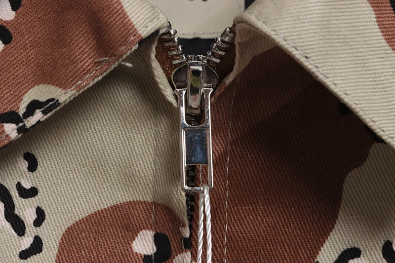 Gallery Dept Camouflage Print Zipped Jacket - Image 6