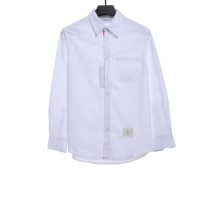 Placket Webbing Long-Sleeved Shirt