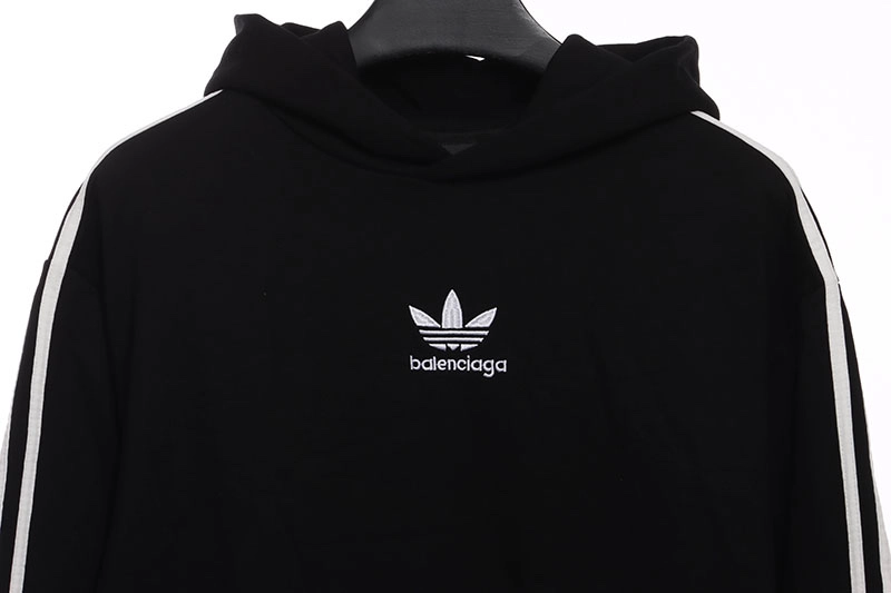 Co-branded Embroidered Logo Hoodie Replica - Image 3