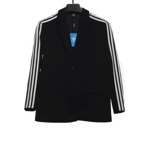 Co-branded Solid Color Lapel Single-Row Blazer Replica