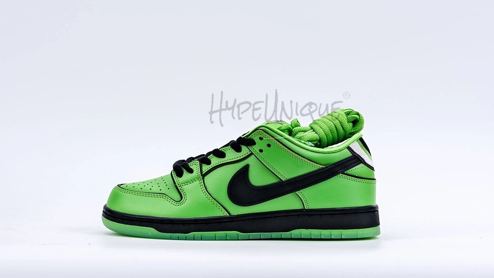 The Powerpuff Girls x Nike SB Dunk Low “Buttercup”