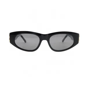 Cat Eye Gold Double B Sunglasses