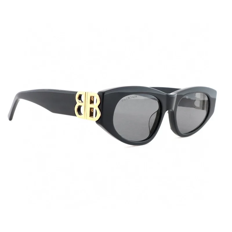 Cat Eye Gold Double B Sunglasses - Image 3