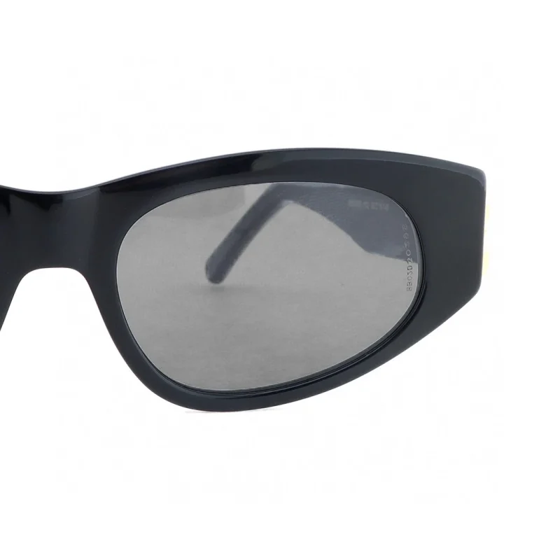 Cat Eye Gold Double B Sunglasses - Image 6