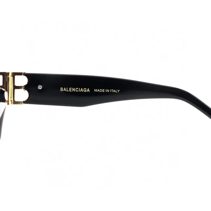 Cat Eye Gold Double B Sunglasses - Image 9