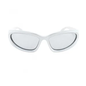 Silver Cat Eye Cool Sunglasses