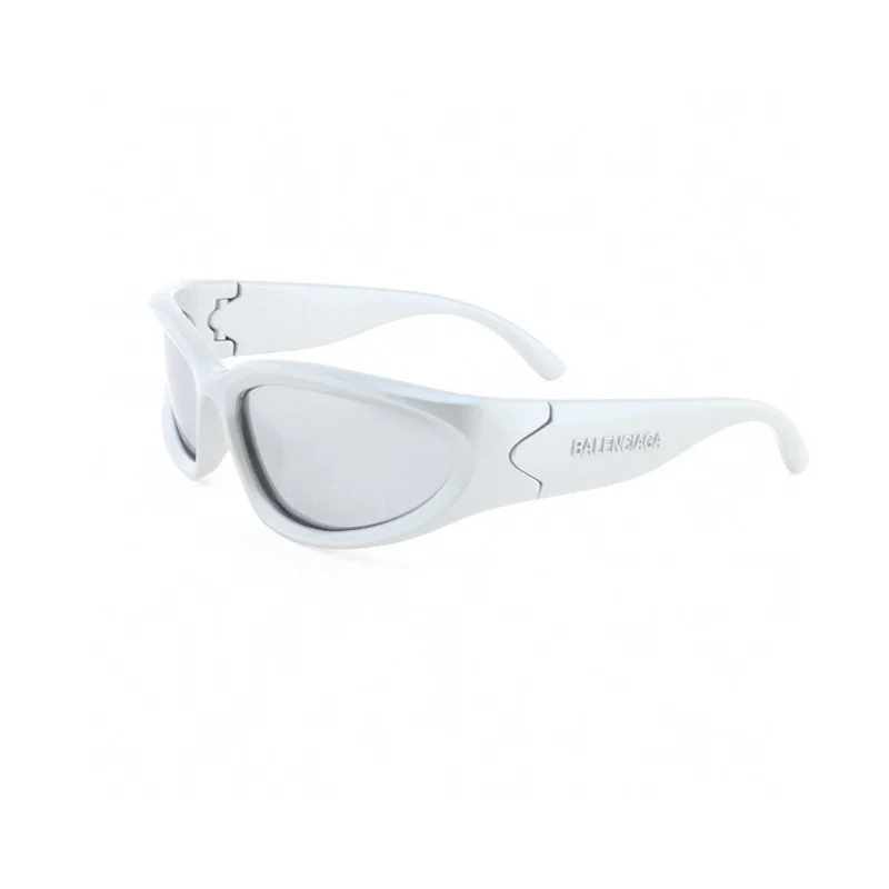 Silver Cat Eye Cool Sunglasses - Image 3