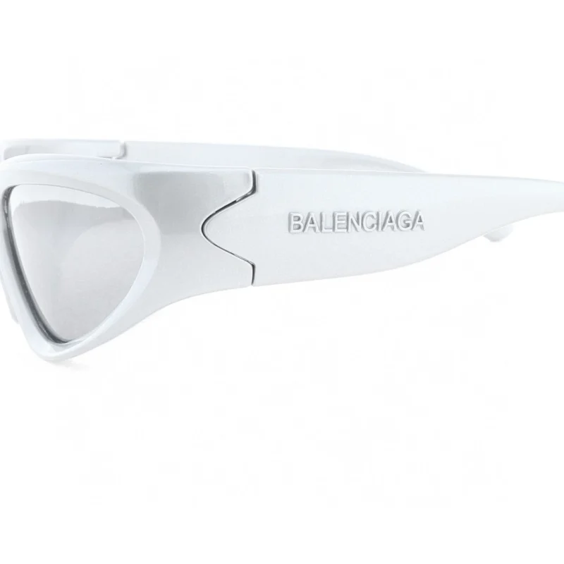 Silver Cat Eye Cool Sunglasses - Image 4