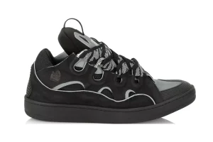 lanvln Curb Chunky Leather Sneakers1