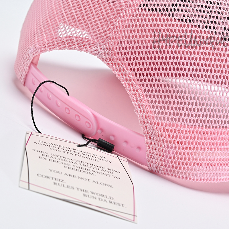 Corteiz Alcatraz Trucker Hat Pink