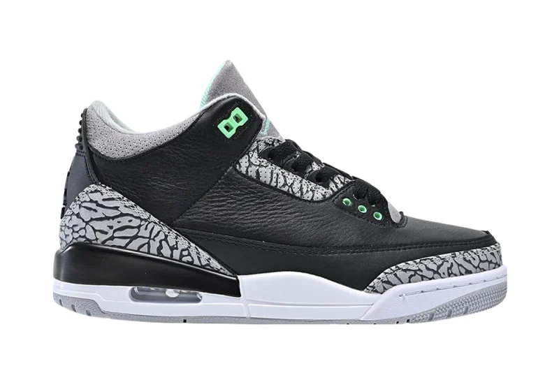 Jordan 3 "Green Glow"