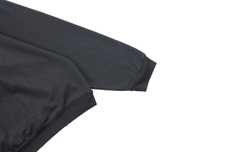 Iron Hoop Washed Distressed Round Neck Sweatshirt Reps - Image 7