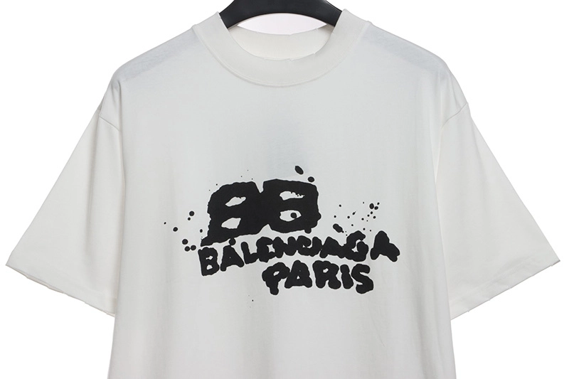 Balenciaga Hand Drawn BB Print T-Shirt Reps