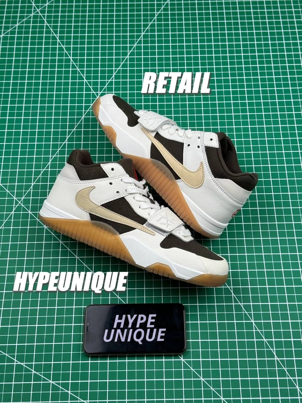 Travis Scott's Jordan Jumpman Jack Trainer "Sail" Reps