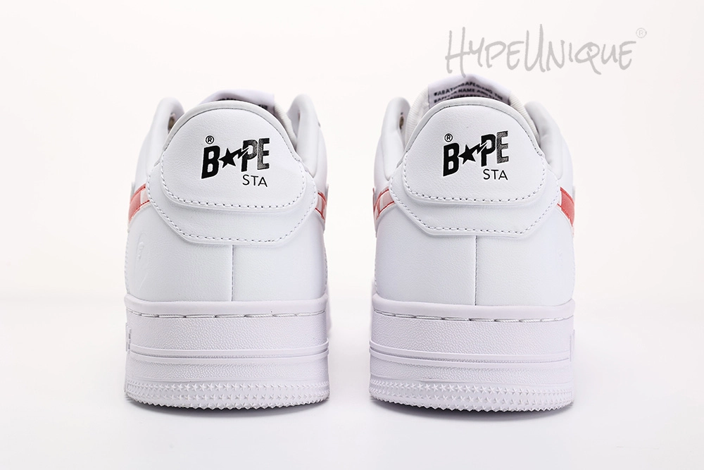 Bape Sta Low White ABC Camo Pink Reps