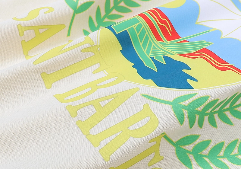Rhude Beach Chair Print T-Shirt Reps