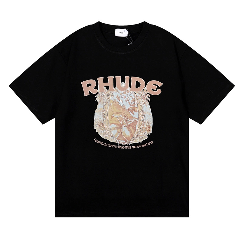 Rhude Cigaro Print T-Shirt Reps