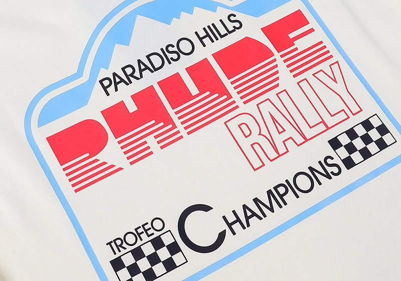 Rhude Paradiso Rally Print T-Shirt Reps