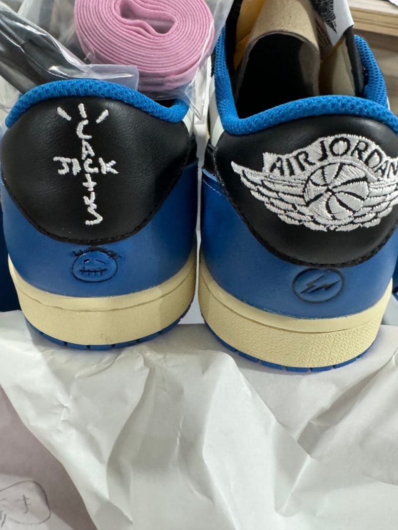 Travis Scott Fragment Design Jordan 1 Sale Version - Image 4
