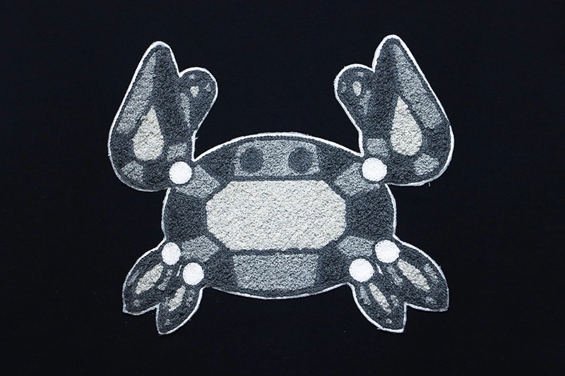 Crab Zipper Baseball Jacket - Image 6