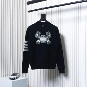 Crab Zipper Baseball Jacket