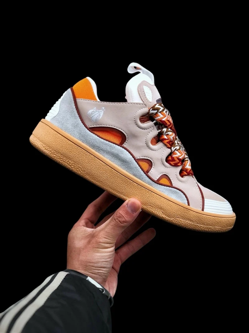 lanvln Curb Sneakers 'Pale Pink Mango' - Image 7
