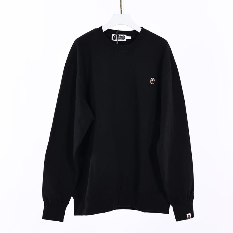 BAPE Ape Head One Point Relaxed Fit Crewneck (SS23) - Image 3