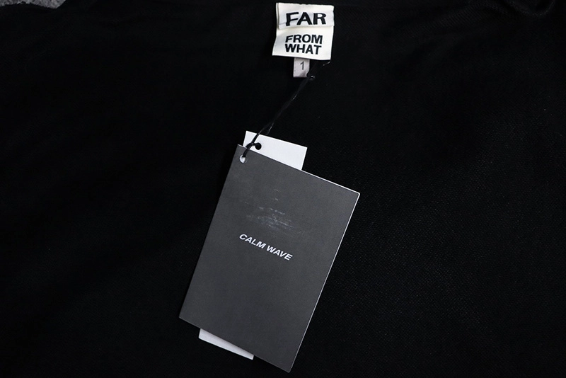 Far Archive Wave Embroidered Hoodie